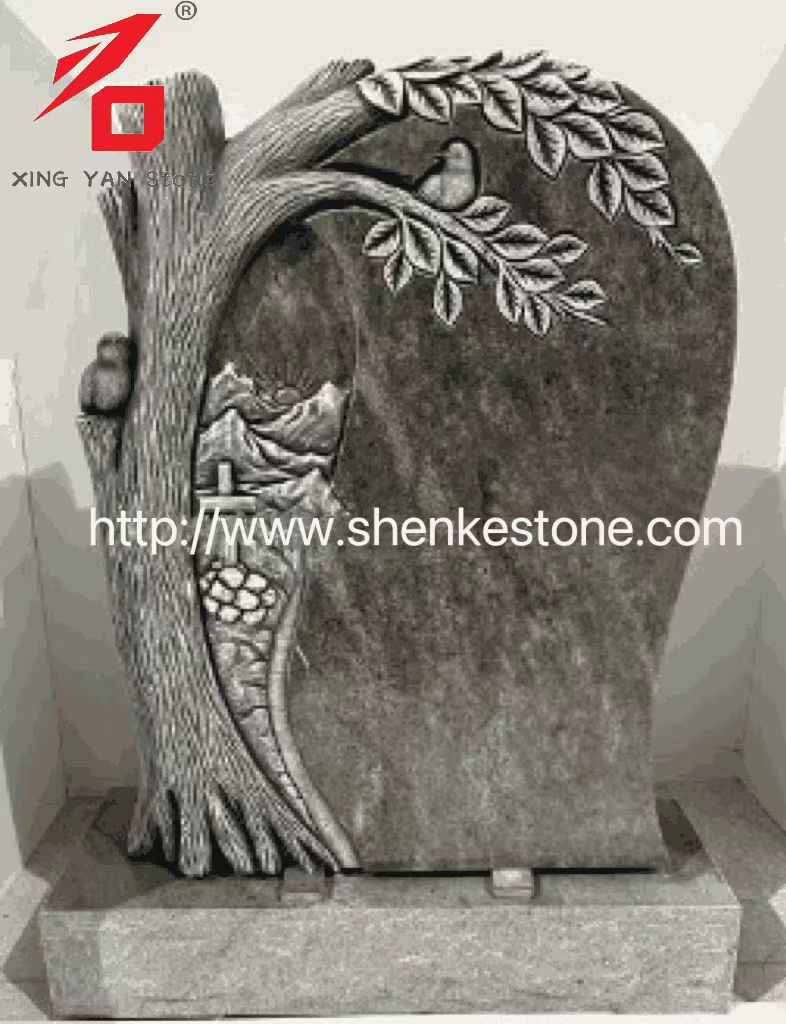 चीन जिंगियन - ट्री शैडो नक्काशी कला समाधि